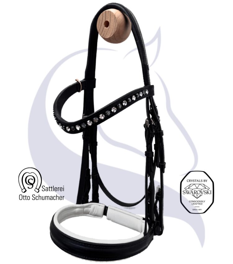 Otto Schumacher Black line Double White Boutique Equines V3