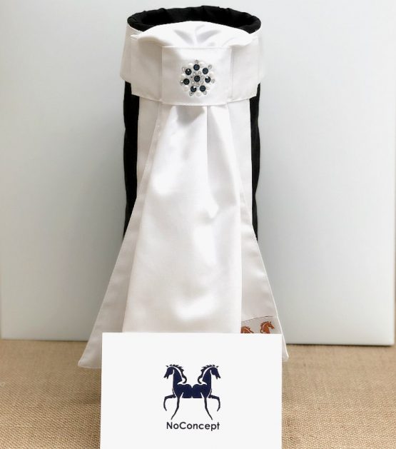 No Concept stock tie Broche Navy Boutique Equines