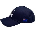 Boutique equines Baseball Cap Navy side
