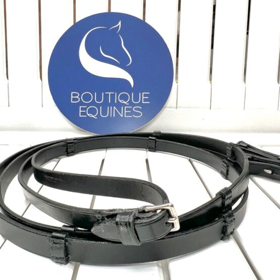 Otto Schumacher plain reins with stops Boutique Equines