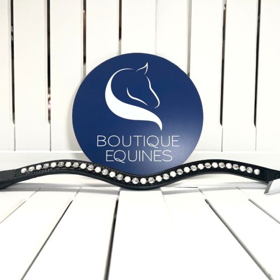 Otto Schumacher Tiffany XL Moonlight Pearl Browband Boutique Equines -2