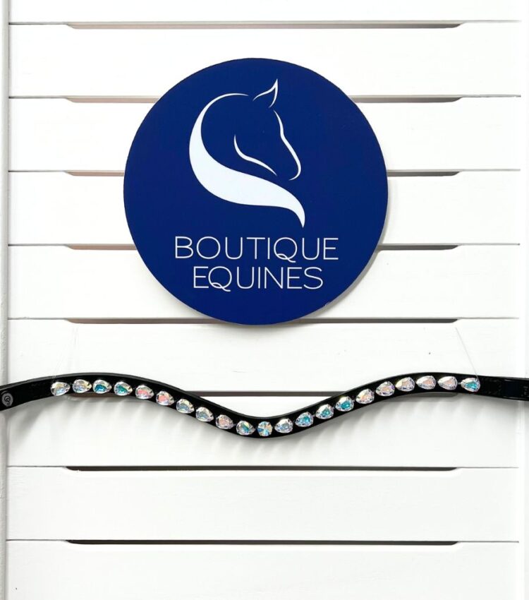 Otto Schumacher Drops Crystal AB Browband Boutique Equines