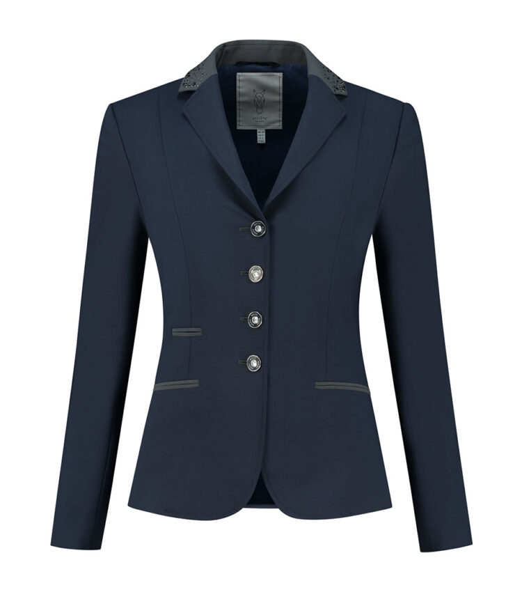 Juul C Jackets Navy Diamond Front Boutiqu