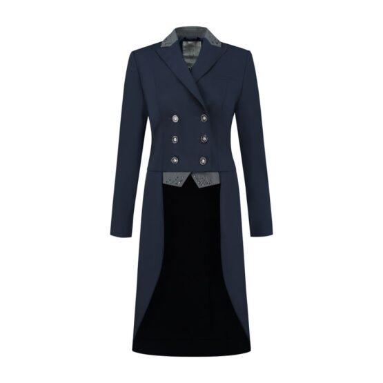 Juul C Tail Coat Navy Boutique Equines (1)