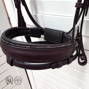 Otto Schumacher Elegant Brown Snaffle Fineline Noseband Boutique Equines