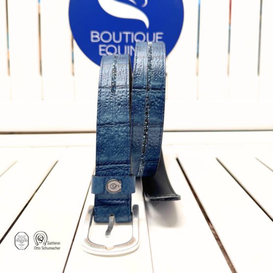 Otto Schumacher Fineline Jeans Croco Belt Boutique Equines