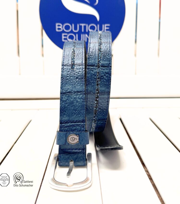 Otto Schumacher Fineline Jeans Croco Belt Boutique Equines