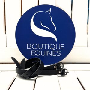 Otto Schumacher Black Spur Straps Boutique Equines