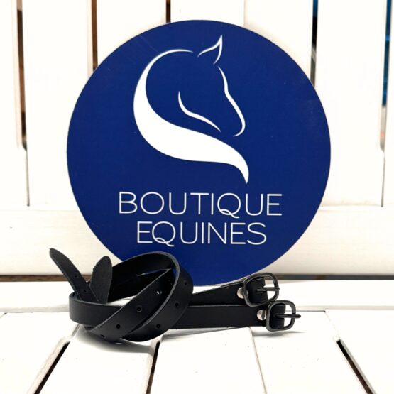 Otto Schumacher Black Spur Straps Boutique Equines