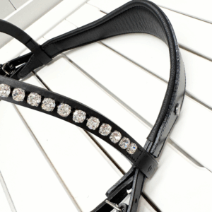 Otto Schumacher Bellevue Glamour Patent Snaffle Side Boutique Equines