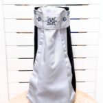 Boutique Equines Bespoke Navy Pearl Swarovski Stock Tie