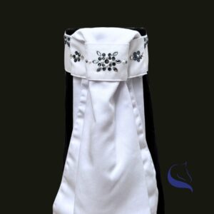 Boutique Equines Bespoke Swarovski Stock Tie background